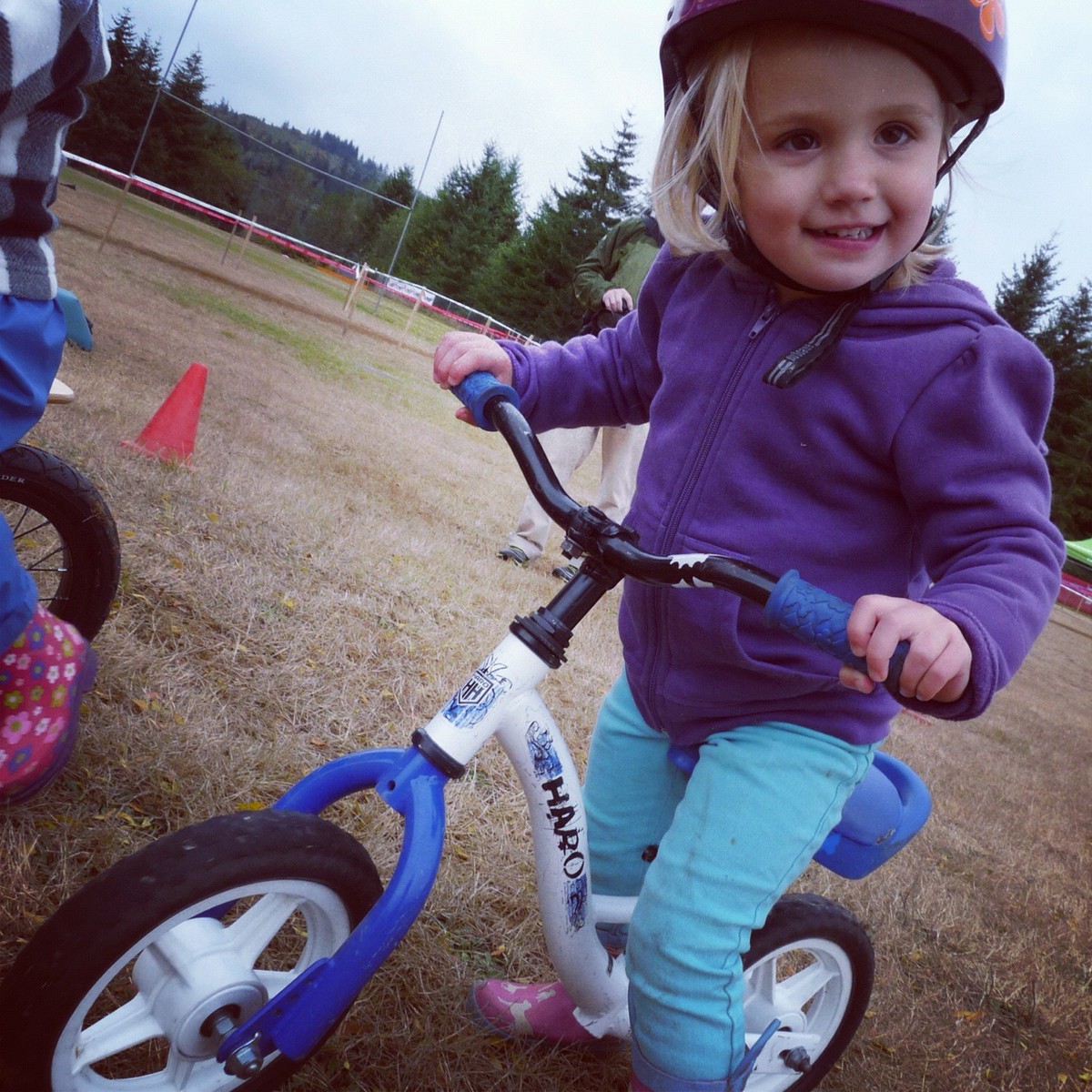 Iris on the scoot bike, Kiddie Kross, 2012 Iris on the scoot bike, Kiddie Kross, 2012