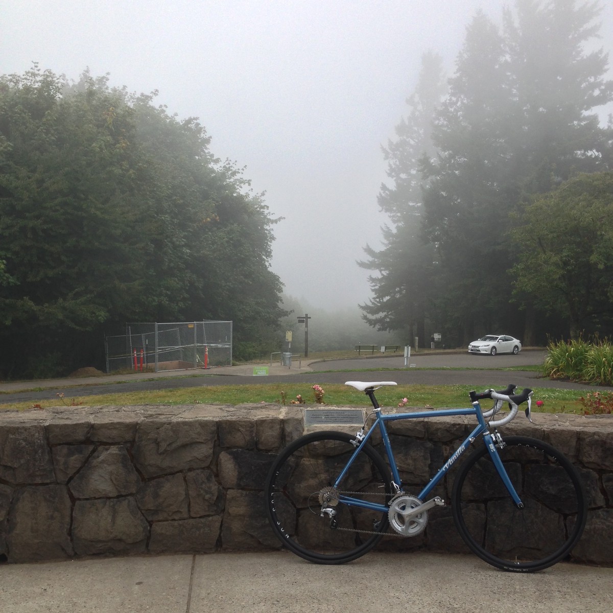 Vanilla bike at Council Crest Vanilla bike at Council Crest